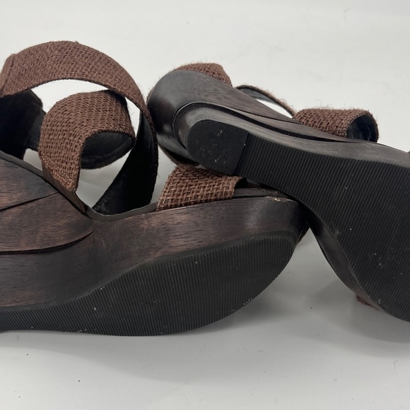 Diane Von Furstenberg Opal Wedge Sandals - Picture 6 of 12